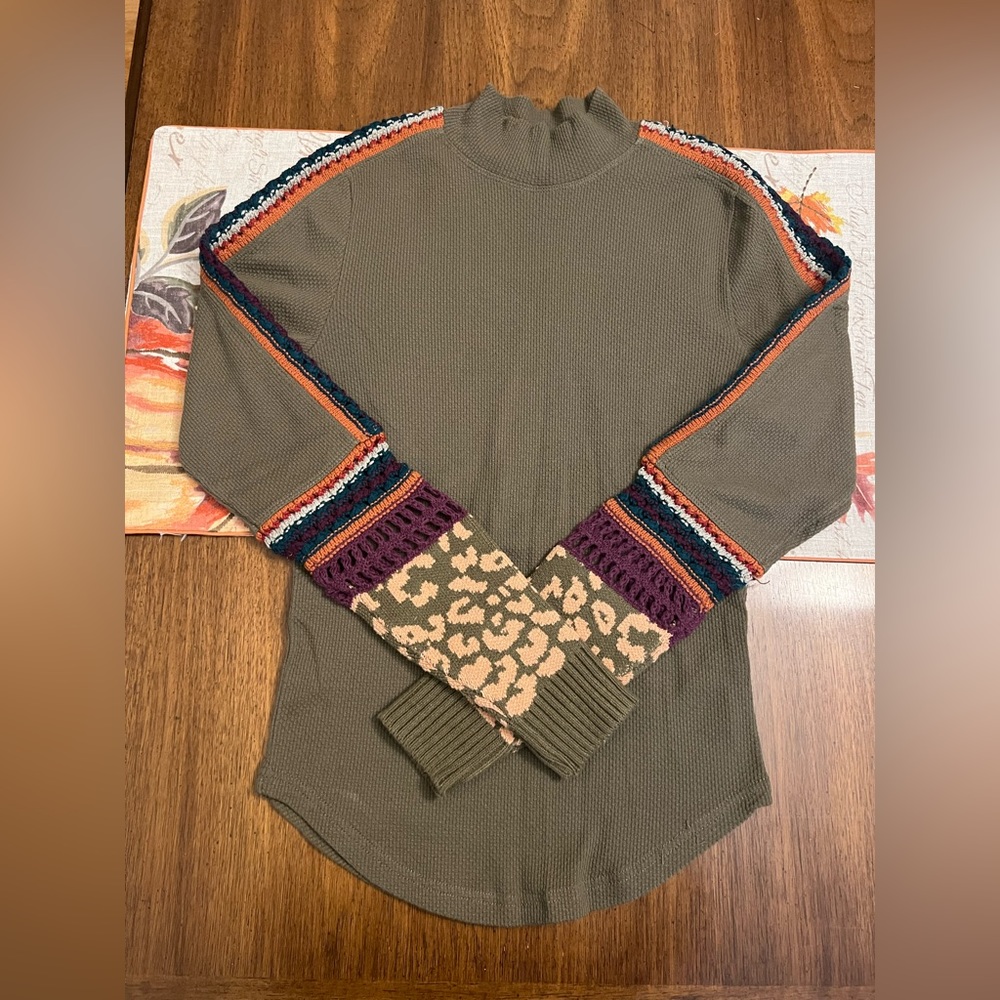 Free People Mock Turtleneck